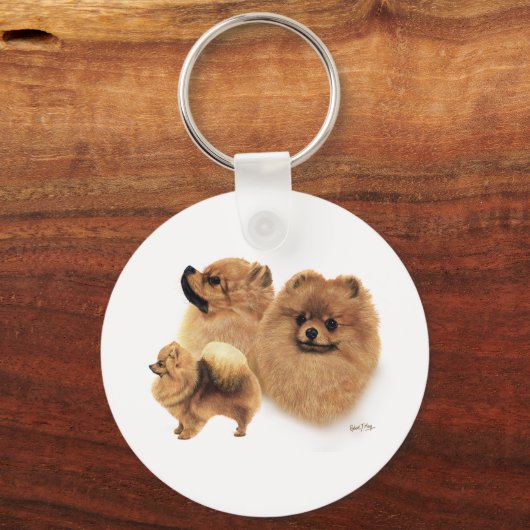 Pommern Sleutelhanger (Voorkant)