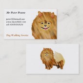 Pommern Visitekaartje (Voorkant / Achterkant)