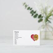 Pommern Visitekaartje (Staand voorkant)