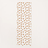 Pommerse Duitse Spitz hond Yoga Mat (Voorkant)