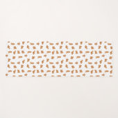 Pommerse Duitse Spitz hond Yoga Mat (Voorkant (horizontaal))
