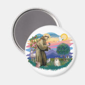 Pommerse (fawn) magneet (Voorkant / Achterkant)