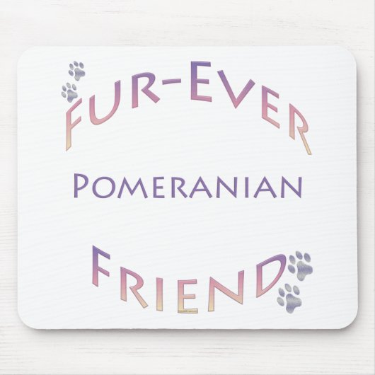 Pommerse Furever Muismat (Voorkant)