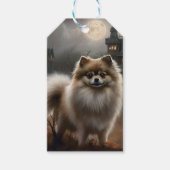 Pommerse Halloween eng Cadeaulabel (Voorkant)