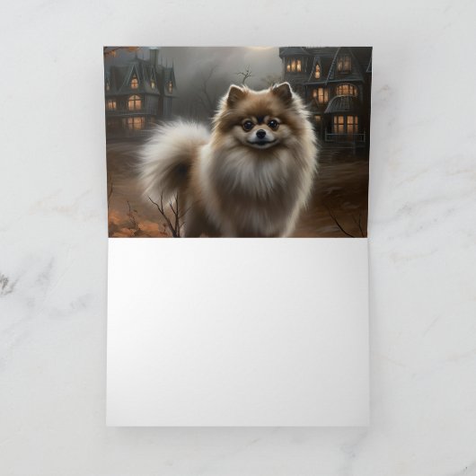 Pommerse Halloween eng Kaart (Binnen)