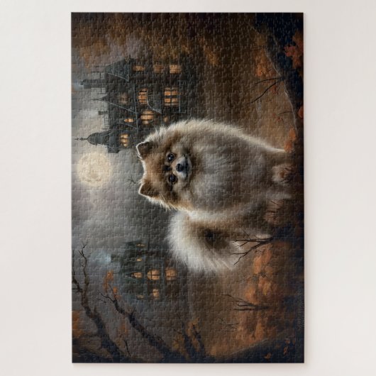 Pommerse Halloween eng Legpuzzel (Verticaal)