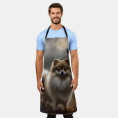 Pommerse Halloween eng Schort (Gedragen)