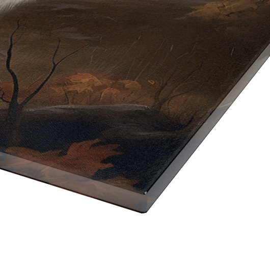 Pommerse Halloween eng Snijplank (Hoek)