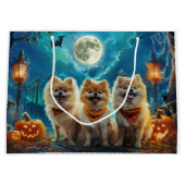 Pommerse Halloween Spooky Groot Cadeauzakje (Voorkant)