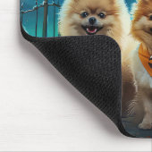 Pommerse Halloween Spooky Muismat (Hoek)