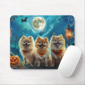 Pommerse Halloween Spooky Muismat (Met muis)