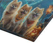 Pommerse Halloween Spooky Snijplank (Hoek)