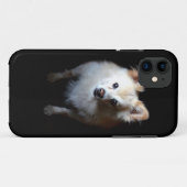 Pommerse hond in het donker Case-Mate iPhone case (Achterkant (horizontaal))