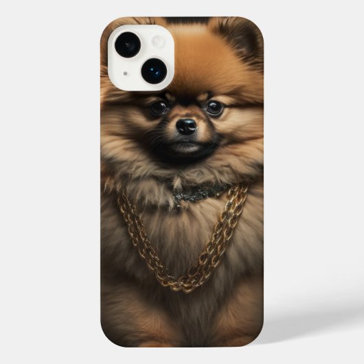Pommerse hond - Iphone phone phone phone case iPhone Hoesje (Achterkant)