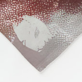 Pommerse Hond Kerstfeest Fleece Deken (Hoek)