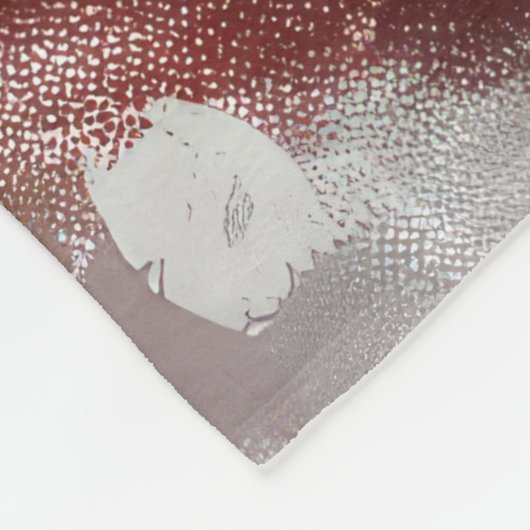 Pommerse Hond Kerstfeest Fleece Deken (Hoek)