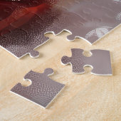 Pommerse Hond Kerstfeest Legpuzzel (Zijkant)