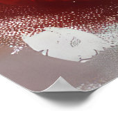 Pommerse Hond Kerstfeest Poster (Hoek)