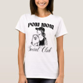 Pommerse hond moeder sociale club vrouwen t-shirt (Voorkant)