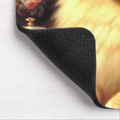 Pommerse hondenschildering Muismat (Hoek)