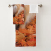 Pommerse in de herfst laat Herfst inspireren Bad Handdoek (Insitu)