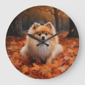 Pommerse in de herfst laat Herfst inspireren Grote Klok (Voorkant)