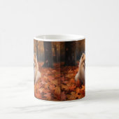 Pommerse in de herfst laat Herfst inspireren Koffiemok (Center)