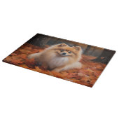 Pommerse in de herfst laat Herfst inspireren Snijplank (Hoek)