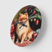 Pommerse Kerst Ronde Klok (Hoek)