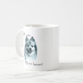 Pommerse koude neus warm hart koffiemok (Voorkant links)