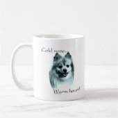 Pommerse koude neus warm hart koffiemok (Links)