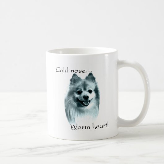 Pommerse koude neus warm hart koffiemok (Rechts)