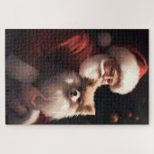 Pommerse met Sinterklaas Feestelijke Kerstmis Legpuzzel (Horizontaal)