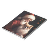 Pommerse met Sinterklaas Feestelijke Kerstmis Notitieblok (Linkerzijde)
