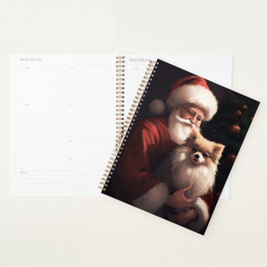 Pommerse met Sinterklaas Feestelijke Kerstmis Planner (Display)