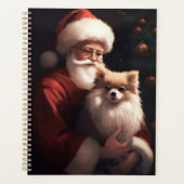 Pommerse met Sinterklaas Feestelijke Kerstmis Planner (Voorkant)