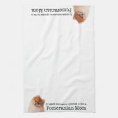 Pommerse moeder keukenhanddoek (Verticaal)