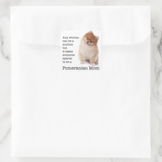 Pommerse Moeder Stickers (Tas)