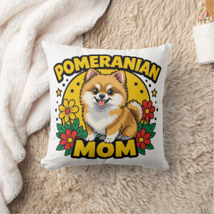 Pommerse Mom Floral Kussen
