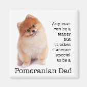 Pommerse papa magneet (Voorkant)