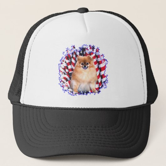 Pommerse patriot trucker pet (Voorkant)