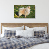 Pommerse Permanente Canvas Afdruk (Insitu (Slaapkamer))