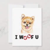 Pommerse pom Dog ik wil je (Voorkant)