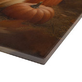 Pommerse Puppy Herfst Verrukking Pompoen Snijplank (Hoek)