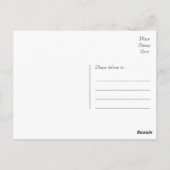 Pommerse puppy hond Blank Post Kaart (Achterkant)