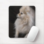 Pommerse puppy in Pommeren op een aangename manier Muismat (Met muis)