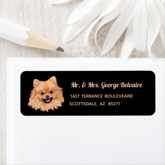 Pommerse retouradres etiket (Insitu)