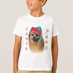 Pommerse Santa Paws T-shirt