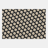 Pommerse Schilderij Sinaasappel Pom Originele Hond Inpakpapier Vel (Voorkant 3)