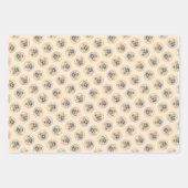 Pommerse Schilderij Sinaasappel Pom Originele Hond Inpakpapier Vel (Voorkant)